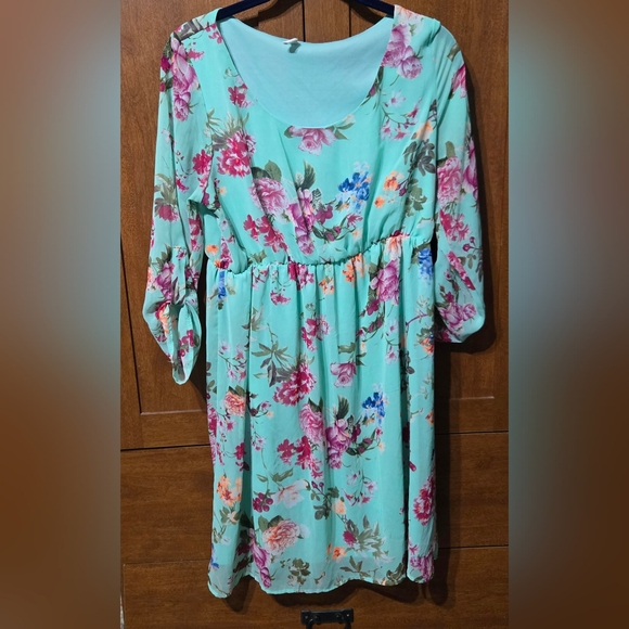 Pinkblush Floral Maternity Dress - Picture 1 of 3